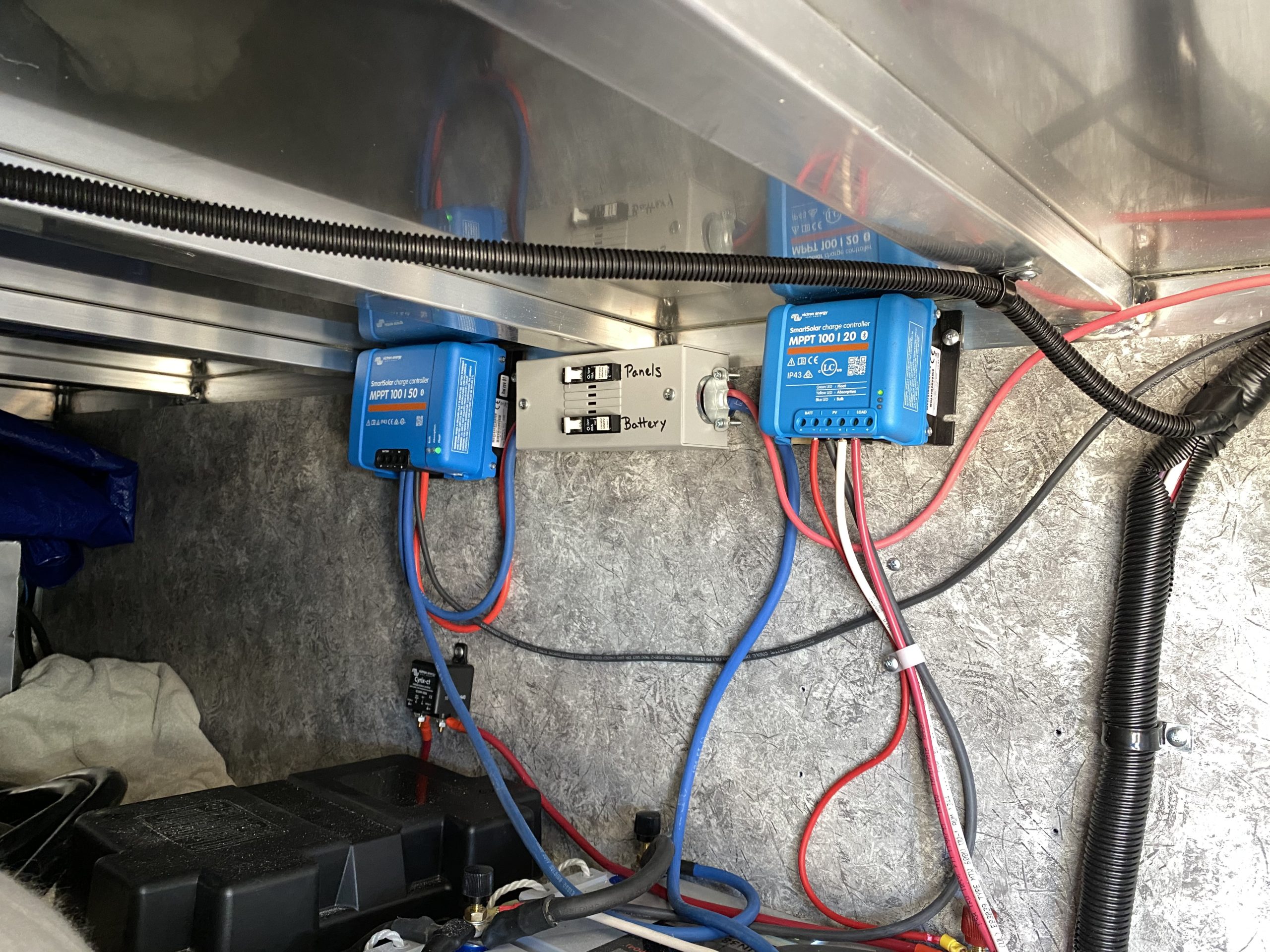 Recent Install 28'FB Charge Controllers