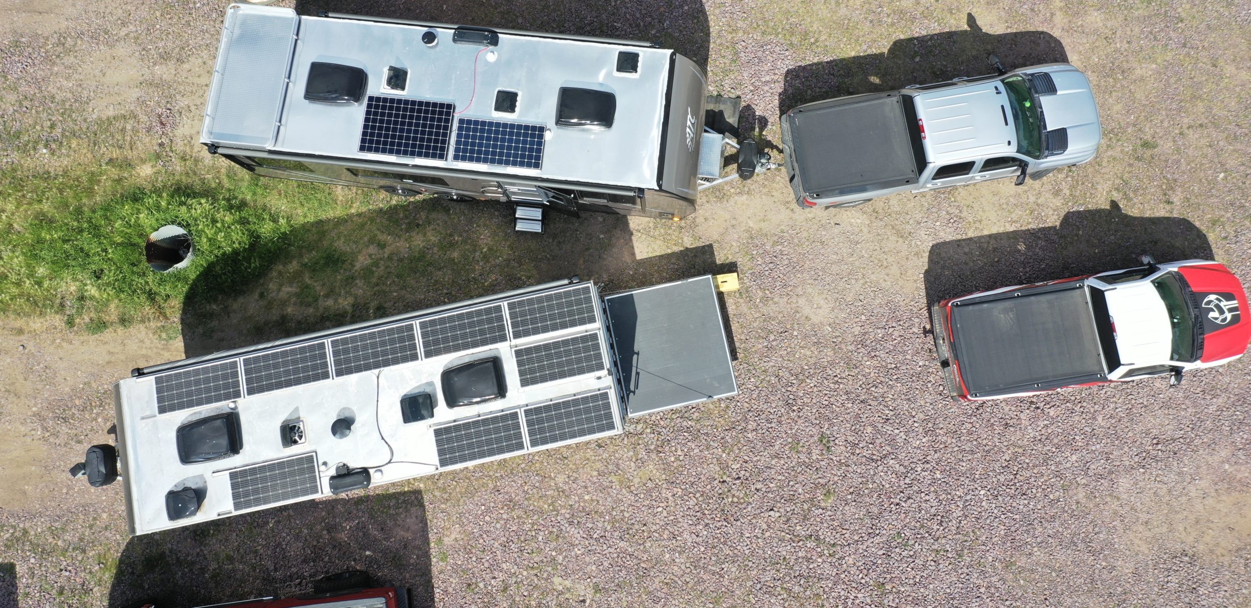 610 Watt Solar Panel Install with Cargo Rack